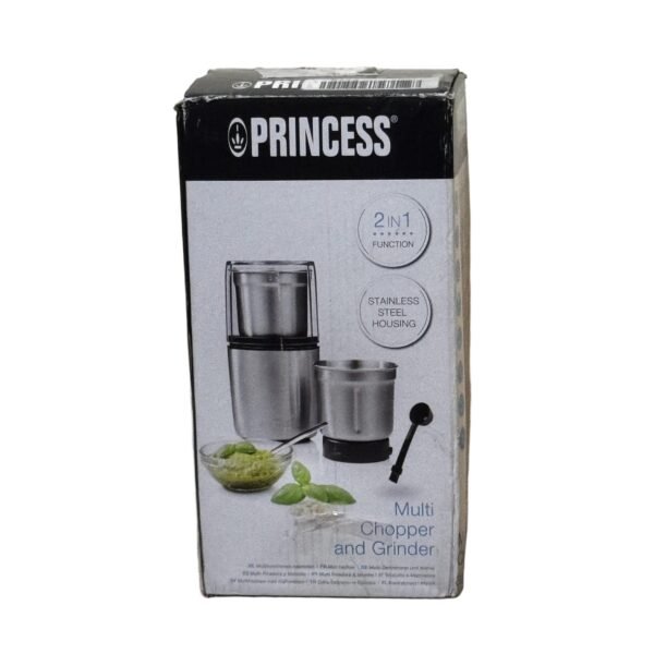 Princess Pesto Maker, Stainless Steel & Plastic, Silver - Refurbished