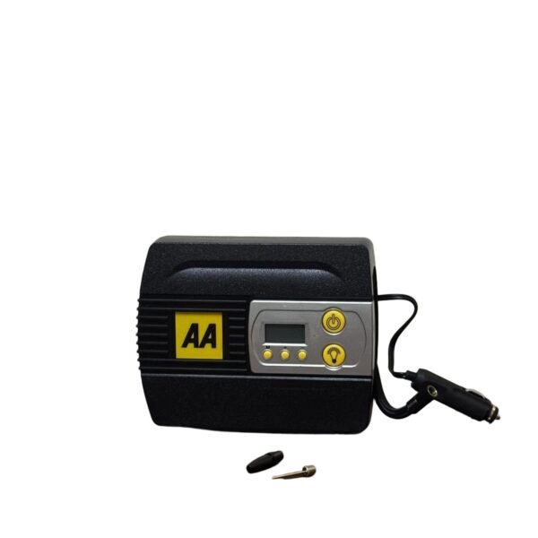 AA 12V Digital Tire Inflator AA5502, Cars, Vehicles, Inflatables, Bicycles, PSI BAR KPA 0-120, Includes Adaptors, Black - Refurbished - Image 2