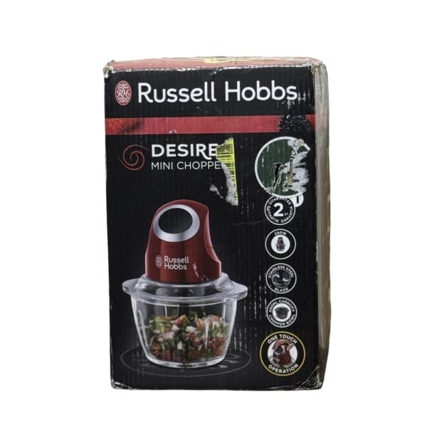 Russell Hobbs Food Slicer, 24660-56, 1l, 200w, Red - Refurbished