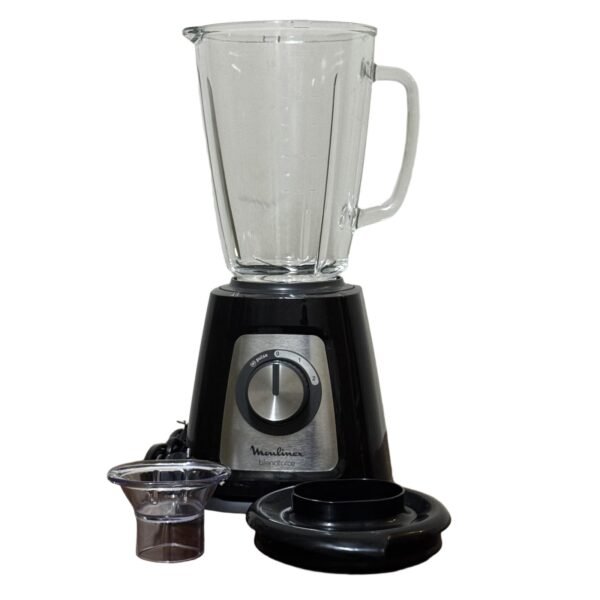 Moulinex Blendforce Blender, Glass 1.75L, 800W, Safe Lock, Ergonomic, Grain Grinder, Smoothies, Crushed Ice, Black - Refurbished - Image 3