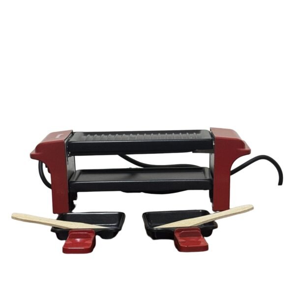 Bestron Agr102 Gourmet Set, 2 Person, Black/Red - Refurbished - Image 2