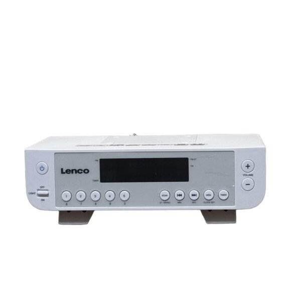 Lenco KCR-11, Portable Analog Radio, White - Refurbished - Image 2