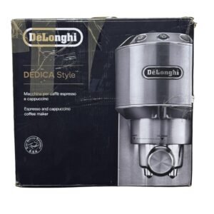 De'Longhi Dedica EC685.BK Espresso Machine, Manual, Milk Frother, Black - Refurbished