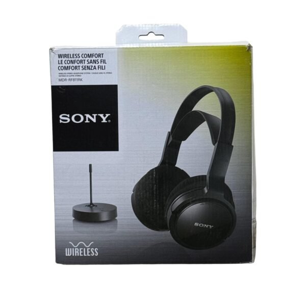 Sony MDRRF811RK, Black, Headphones - Refurbished