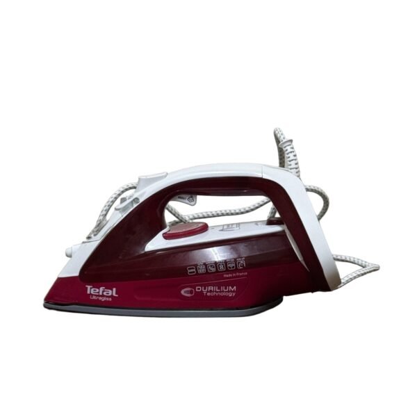 Tefal FV4680 Steam Iron, 2400W, 120g Steam Shot, Durilium Sole Plate, Turquoise Blue - Refurbished