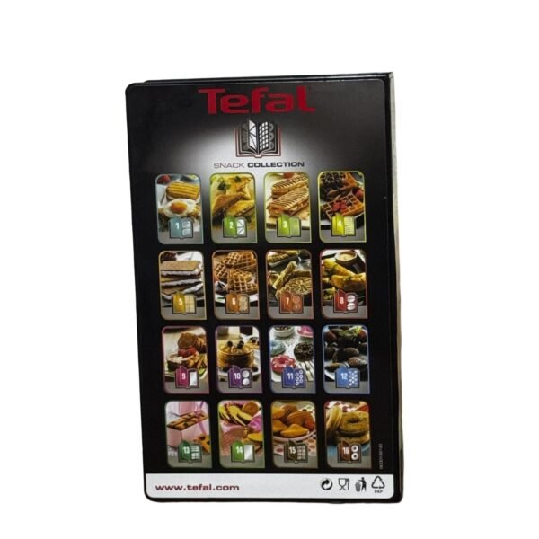 Tefal Xa800212 Club Sandwich Plates Set, Non-stick, Snack Time Accessory, Snack Collection - Refurbished - Image 3