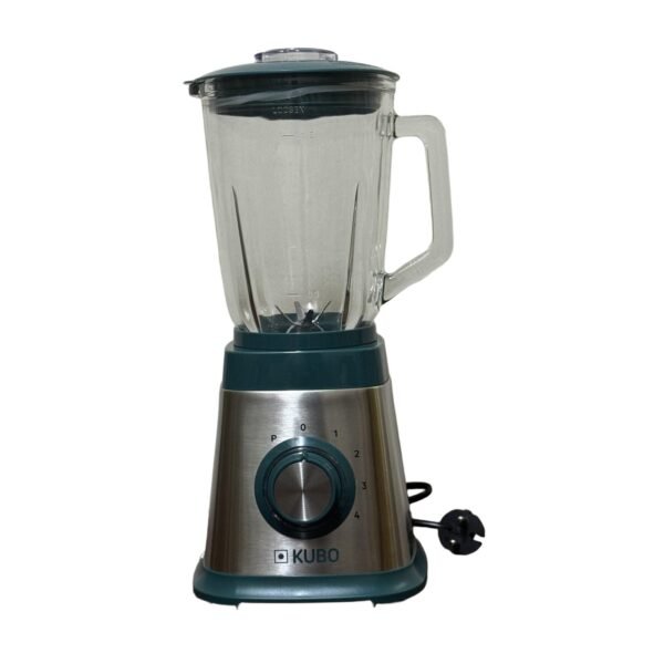 Kubo Glass Blender, 1000w, 4 Speed, 1.5l, 6 Stainless Steel Blades, Ice Function - Refurbished - Image 2