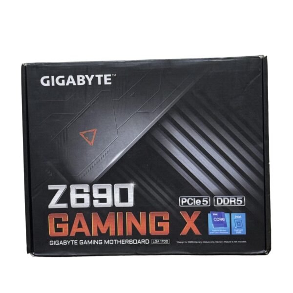 Gigabyte Z690 Gaming X, ATX Motherboard, Intel 12th Gen, LGA 1700, DDR5-6000MHz OC, 4x NVMe PCIe 4.0 M.2, USB 3.2 Gen 2x2 Type-C - Refurbished - Image 2