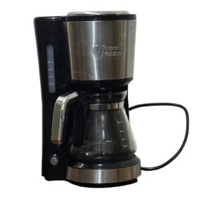 Russell Hobbs Mini Glass Coffee Maker, Compact Home - Refurbished
