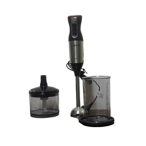 Bosch Ergomixx Hand Blender Set, Stainless Steel, Mixing Cup, 12 Speeds, 1000 Watt, Black - Refurbished - Image 3